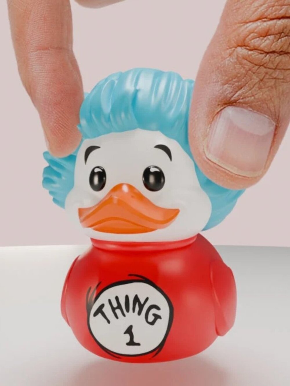 Dr Seuss Thing 1 & Thing 2 TUBBZ Mini Duck Set NIB - Picture 2 of 5